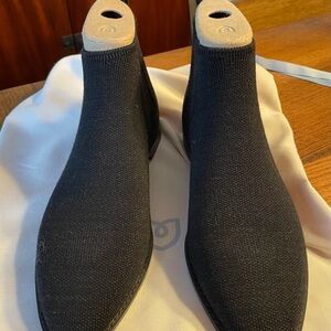 Rothy's Black Knit Booties